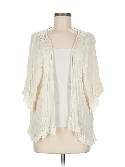 Pre-owned Unbranded Kimono In White