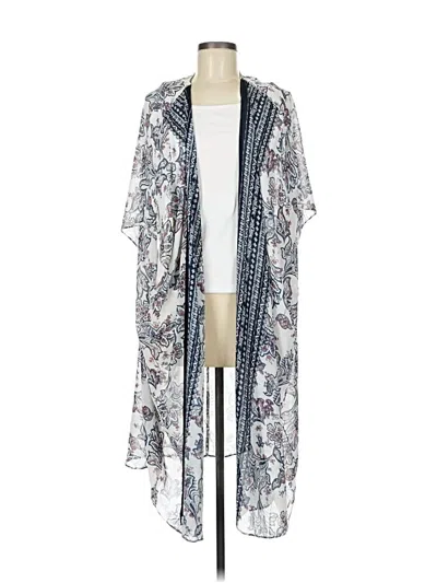 Pre-owned Unbranded Kimono In White