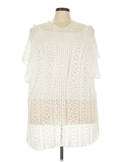 Pre-owned Unbranded Kimono In White