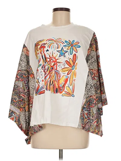 Pre-owned Unbranded Kimono In White
