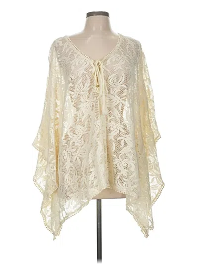 Pre-owned Unbranded Kimono In White