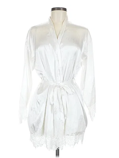 Pre-owned Unbranded Kimono In White