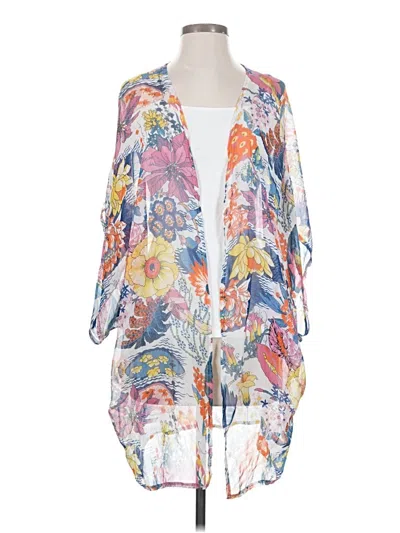 Pre-owned Unbranded Kimono In White