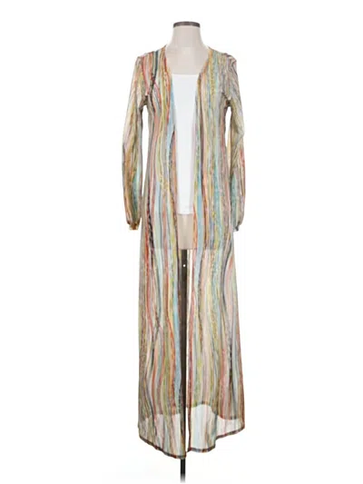 Pre-owned Unbranded Kimono In White