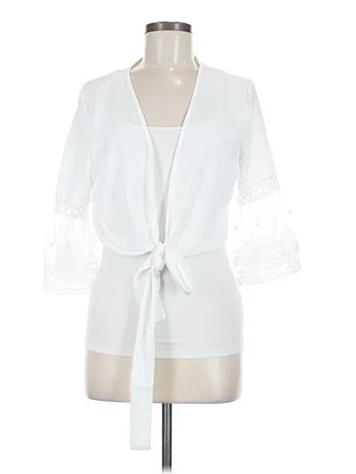 Pre-owned Unbranded Kimono In White