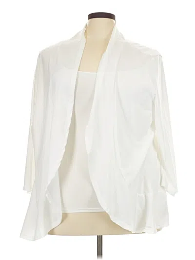 Pre-owned Unbranded Kimono In White