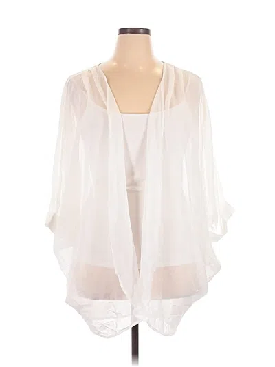 Pre-owned Unbranded Kimono In White