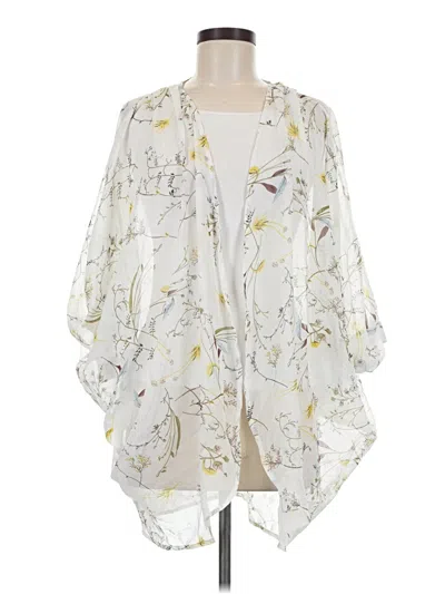 Pre-owned Unbranded Kimono In White