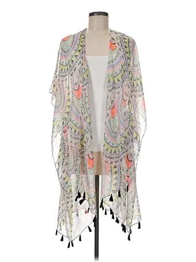 Pre-owned Unbranded Kimono In White