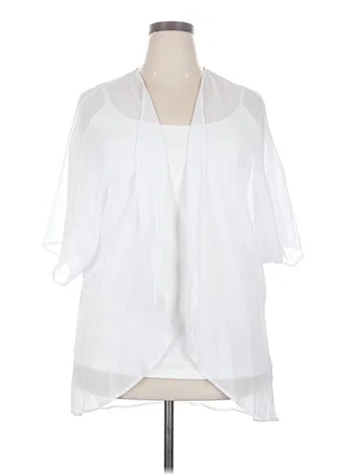 Pre-owned Unbranded Kimono In White