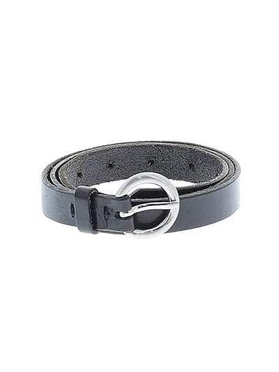 Pre-owned Unbranded Leather Belt In Black