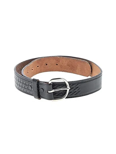 Pre-owned Unbranded Leather Belt In Black