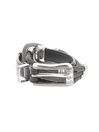 Pre-owned Unbranded Leather Belt In Black