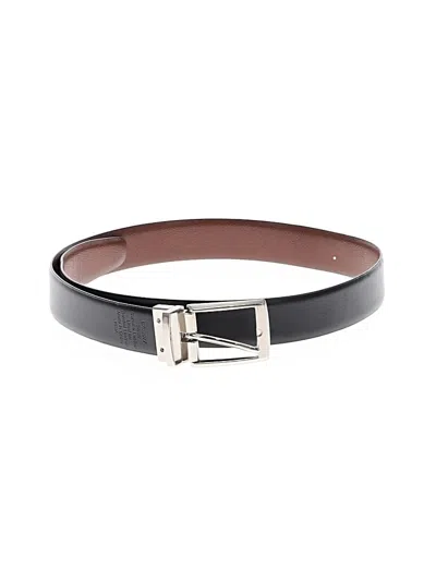 Pre-owned Unbranded Leather Belt In Black