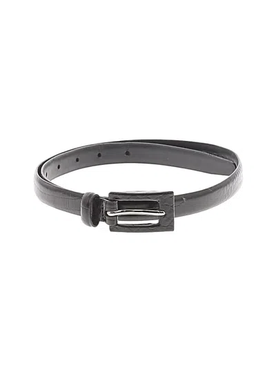Pre-owned Unbranded Leather Belt In Black