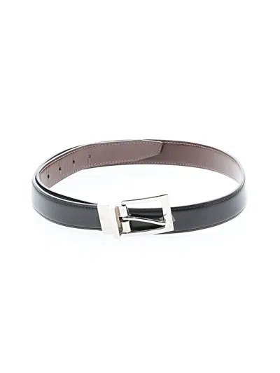 Pre-owned Unbranded Leather Belt In Black