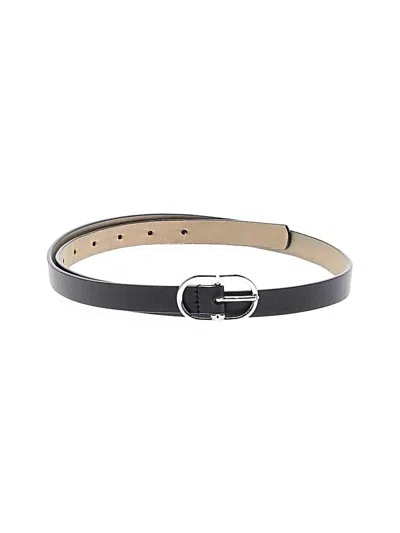 Pre-owned Unbranded Leather Belt In Black