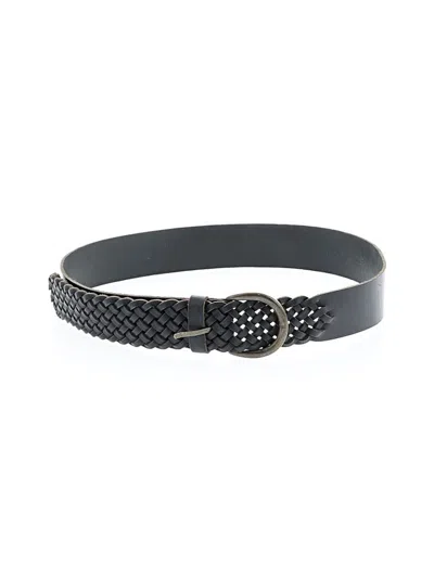 Pre-owned Unbranded Leather Belt In Black