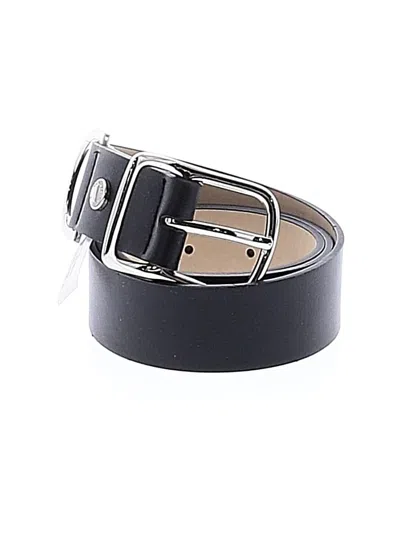 Pre-owned Unbranded Leather Belt In Black