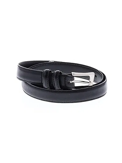 Pre-owned Unbranded Leather Belt In Black