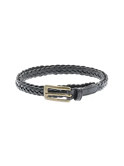 Pre-owned Unbranded Leather Belt In Black