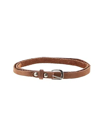 Pre-owned Unbranded Leather Belt In Brown