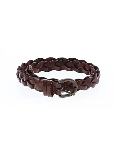 Pre-owned Unbranded Leather Belt In Brown