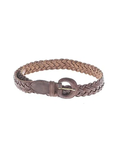 Pre-owned Unbranded Leather Belt In Brown