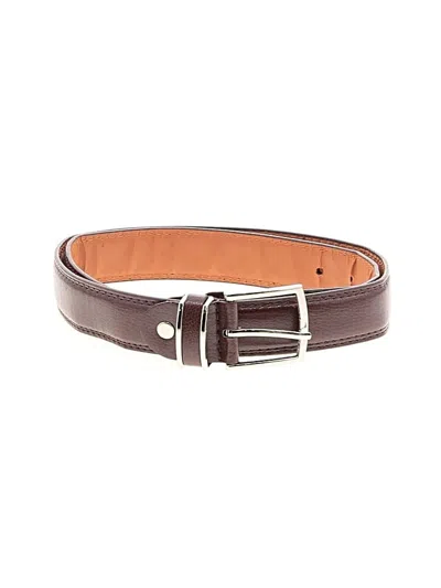 Pre-owned Unbranded Leather Belt In Brown