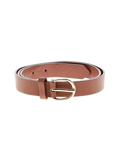 Pre-owned Unbranded Leather Belt In Brown