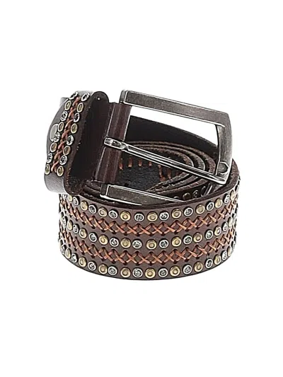 Pre-owned Unbranded Leather Belt In Brown