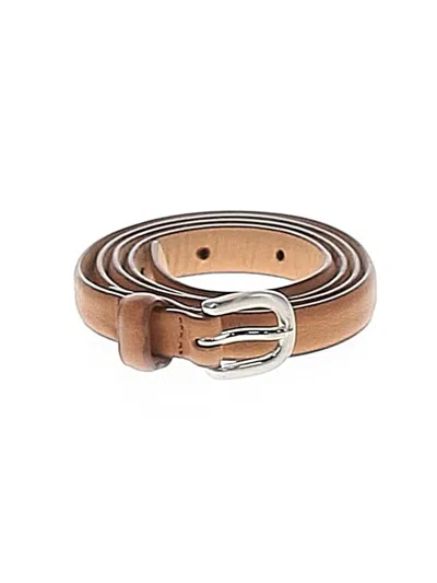 Pre-owned Unbranded Leather Belt In Brown