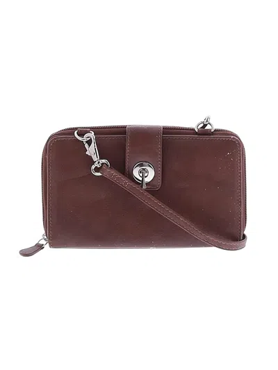 Pre-owned Unbranded Leather Crossbody Bag In Brown
