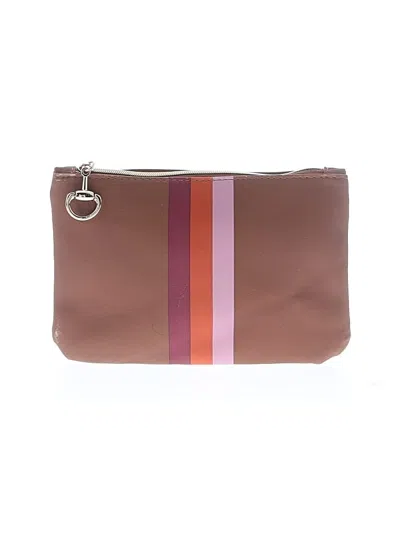 Pre-owned Unbranded Leather Messenger In Brown