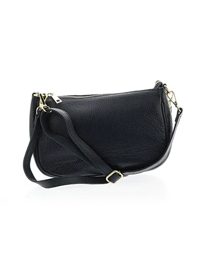 Pre-owned Unbranded Leather Satchel In Blue