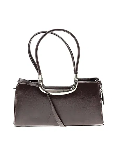 Pre-owned Unbranded Leather Satchel In Brown
