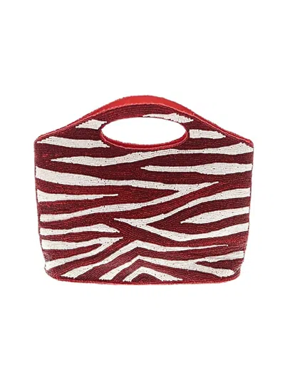 Pre-owned Unbranded Leather Satchel In Red