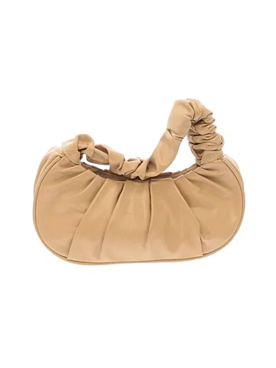 Pre-owned Unbranded Leather Shoulder Bag In Tan