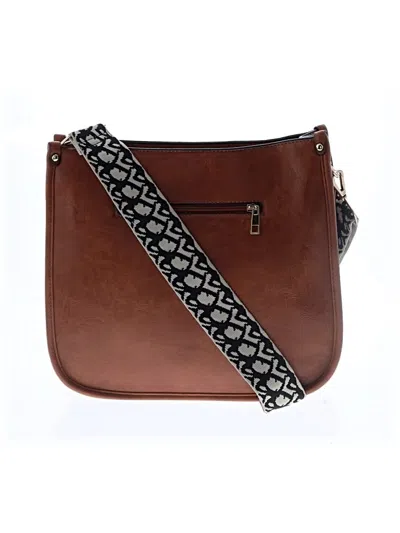 Pre-owned Unbranded Leather Tote Bag In Brown