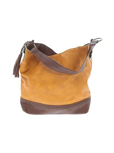 Pre-owned Unbranded Leather Tote Bag In Brown