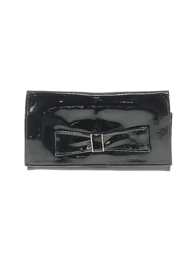 Pre-owned Unbranded Leather Wallet In Black