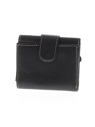 Pre-owned Unbranded Leather Wallet In Black