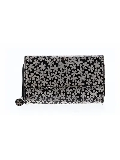 Pre-owned Unbranded Leather Wallet In Black