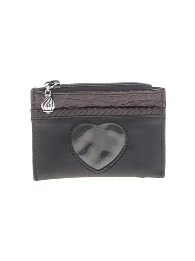 Pre-owned Unbranded Leather Wallet In Black
