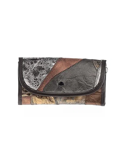 Pre-owned Unbranded Leather Wallet In Brown