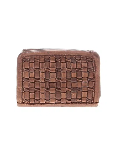 Pre-owned Unbranded Leather Wallet In Brown