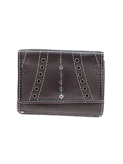 Pre-owned Unbranded Leather Wallet In Brown