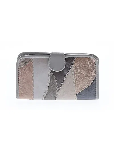 Pre-owned Unbranded Leather Wallet In White