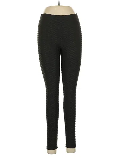 Pre-owned Unbranded Leggings In Black