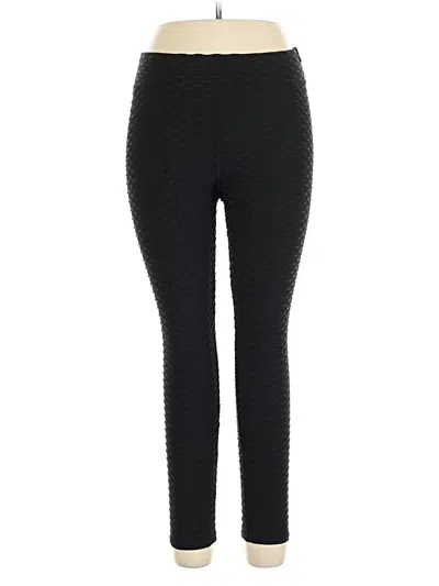 Pre-owned Unbranded Leggings In Black